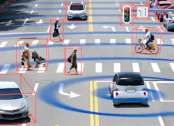 2. Multichip solutions enable even higher resolutions for the system and thus better measurement signals for the autonomous vehicle. (Courtesy of Osram) 2. Multichip solutions enable even higher resolutions for the system and thus better measurement signals for the autonomous vehicle. (Courtesy of Osram)