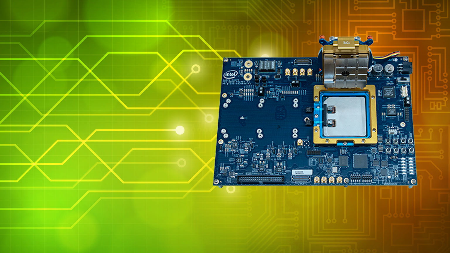 Optically connected digital PCB