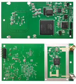 2. Here, we see front and back views of the ETC RSU module. 2. Here, we see front and back views of the ETC RSU module.