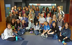 1. Girls Inc. of the Pacific Northwest tours the Tektronix campus in Beaverton, Ore. with members of Tektronix’s Women in Technology group. 1. Girls Inc. of the Pacific Northwest tours the Tektronix campus in Beaverton, Ore. with members of Tektronix’s Women in Technology group.