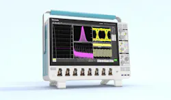 2. The MSO6B oscilloscope can perform simultaneous correlation of time domain and frequency domain tests. 2. The MSO6B oscilloscope can perform simultaneous correlation of time domain and frequency domain tests.