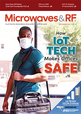 July-August 2021 Microwaves & RF cover image