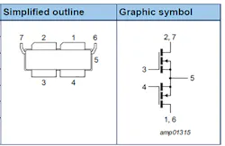 2. The Ampleon BLC10G27XS-400AVT is an asymmetric 400-W power amplifier for applications centered around 2.5 GHz, providing 13.3-dB gain with 45% drain efficiency. 2. The Ampleon BLC10G27XS-400AVT is an asymmetric 400-W power amplifier for applications centered around 2.5 GHz, providing 13.3-dB gain with 45% drain efficiency.