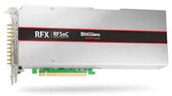 1. BittWare's RFX-8440 card, based on a Xilinx RFSoC, is a standard off-the-shelf commercial PCIe card that connects to analog sensors and plugs into servers designed for the edge. 1. BittWare's RFX-8440 card, based on a Xilinx RFSoC, is a standard off-the-shelf commercial PCIe card that connects to analog sensors and plugs into servers designed for the edge.