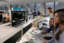 1. Tektronix’s new lightweight 2 Series mixed-signal oscilloscope features a high-resolution, 10.1-in. touchscreen display and an intuitive user interface. 1. Tektronix’s new lightweight 2 Series mixed-signal oscilloscope features a high-resolution, 10.1-in. touchscreen display and an intuitive user interface.