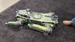 2. The robot a collection of mounting arrays, holes and rail systems to take advantage of a wide variety of payloads with quick release capabilities. 2. The robot a collection of mounting arrays, holes and rail systems to take advantage of a wide variety of payloads with quick release capabilities.