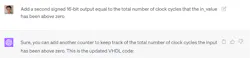 2. Prompting ChatGPT to add a counter to the program. 2. Prompting ChatGPT to add a counter to the program.