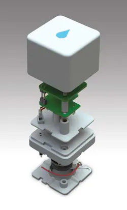 3. AquaSensing’s Leak Sensor 1.0, a battery-free, self-powered leak-detection device, uses a sensor as both its power source and for detecting water leaks. 3. AquaSensing’s Leak Sensor 1.0, a battery-free, self-powered leak-detection device, uses a sensor as both its power source and for detecting water leaks.