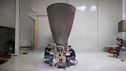 Use of 3D printing has dramatically reduced the number of parts needed for the copper thrust chamber of the RL10 rocket engine. Use of 3D printing has dramatically reduced the number of parts needed for the copper thrust chamber of the RL10 rocket engine.