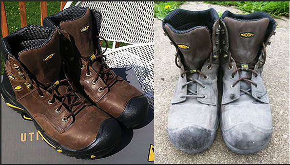 KEEN's Mt. Vernon Steel Toe Boots vs 