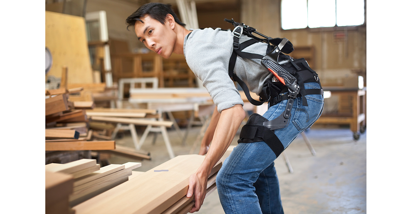 Uncanny Exosuit The Industrial Exoskeleton Made for Real Work, Not
