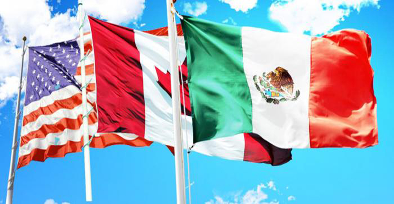 NAFTA-flags