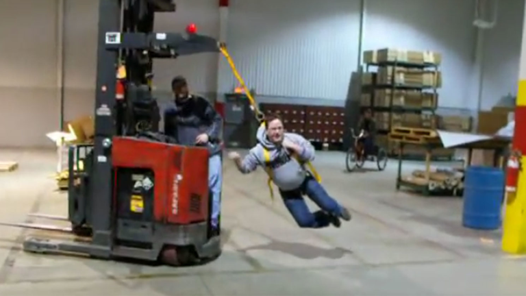 Forklift Fail Misuse Highlights Need For Safety Education New Equipment Digest
