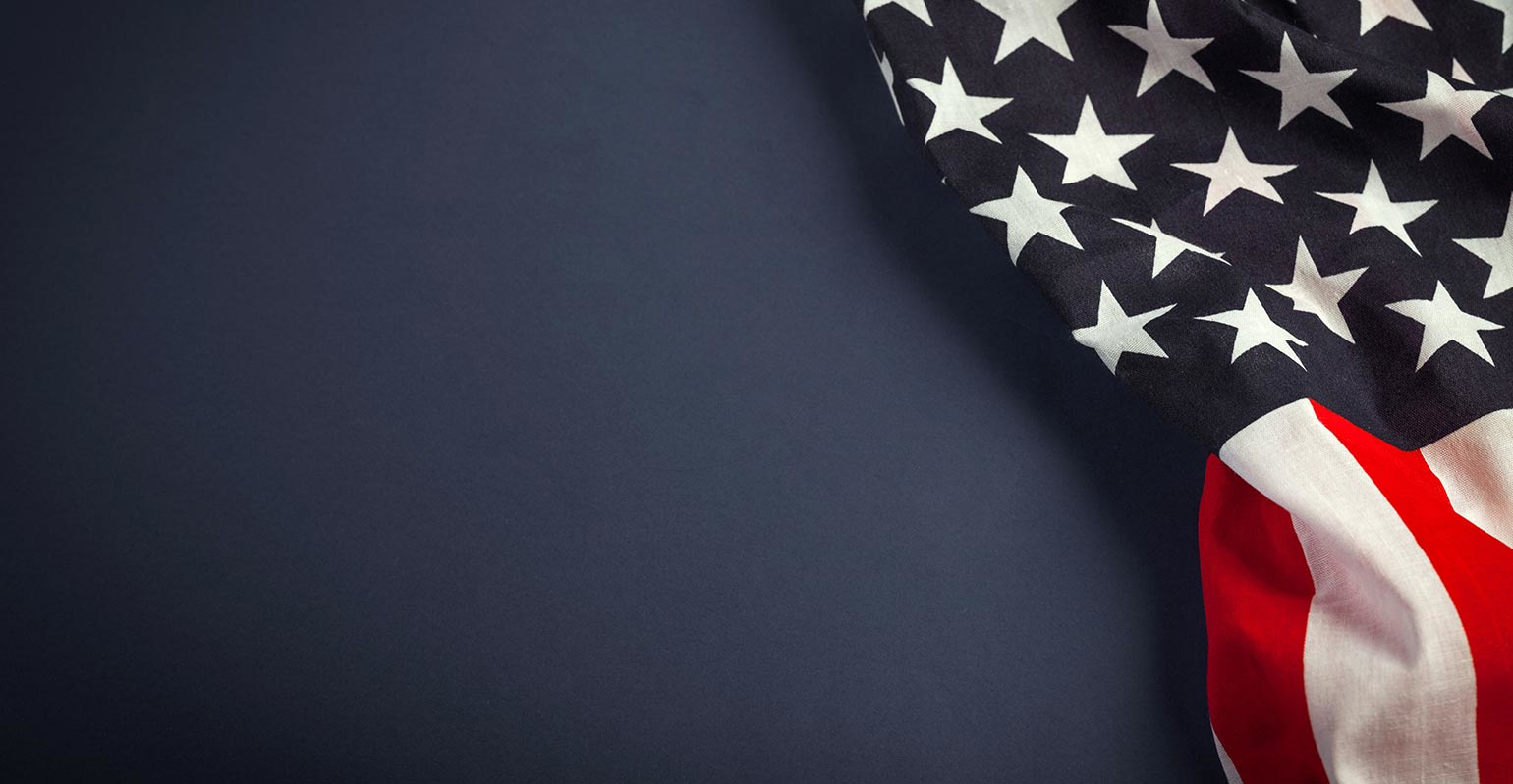 partial US flag to the right