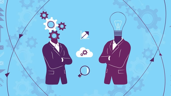 Gear head illustration