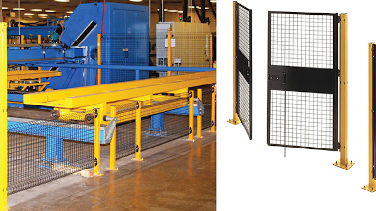 Machine Loading Safety Grid Effective Machine Guarding | New Equipment Digest