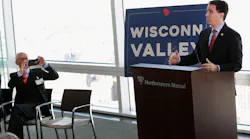 Wisconsin Governor Scott Walker at Foxconn announcement Wisconsin Governor Scott Walker at Foxconn announcement