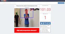Lightning Temperature & Mask Solution Lightning Temperature & Mask Solution