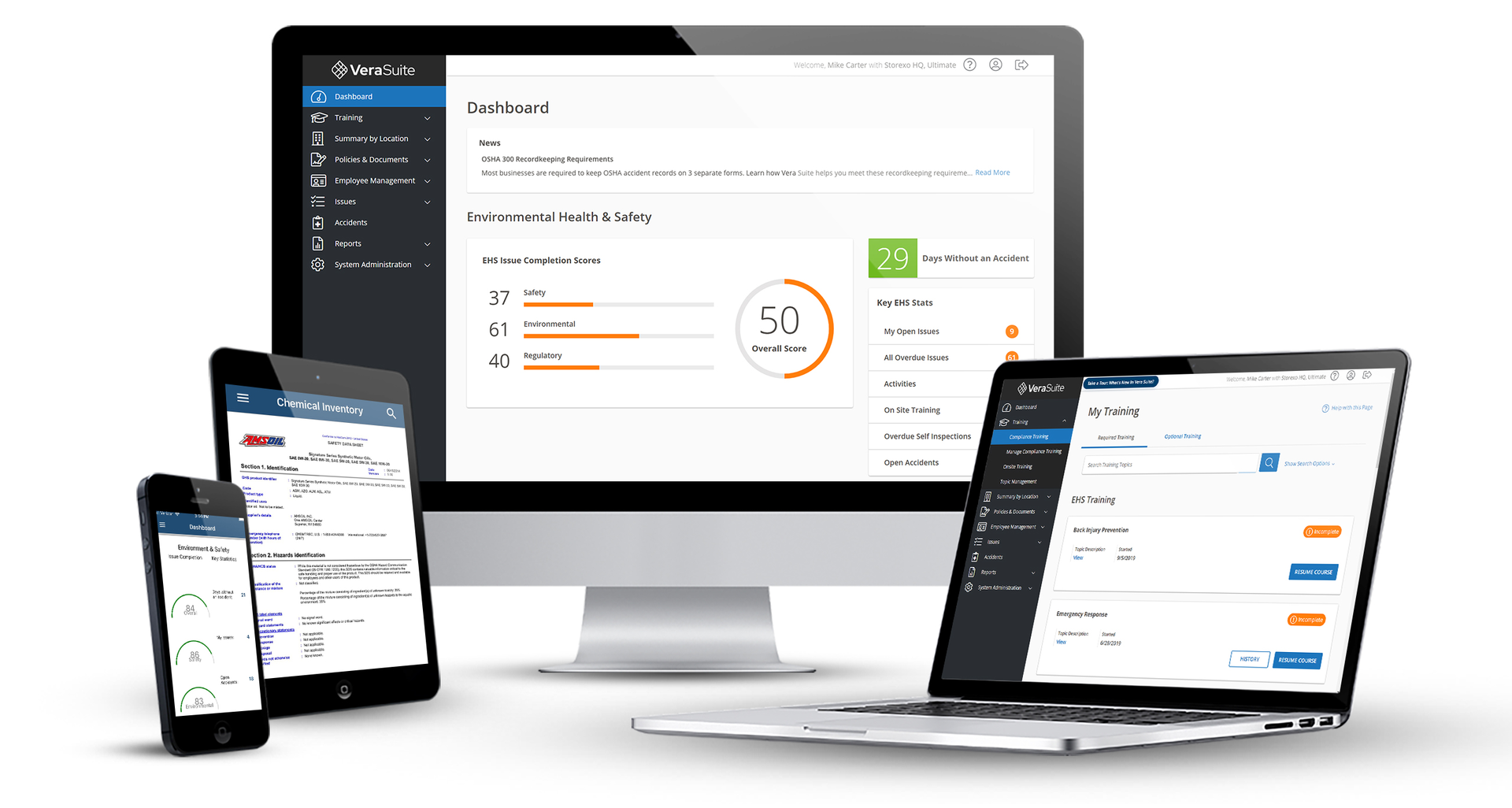 KPA Vera Suite Software platform