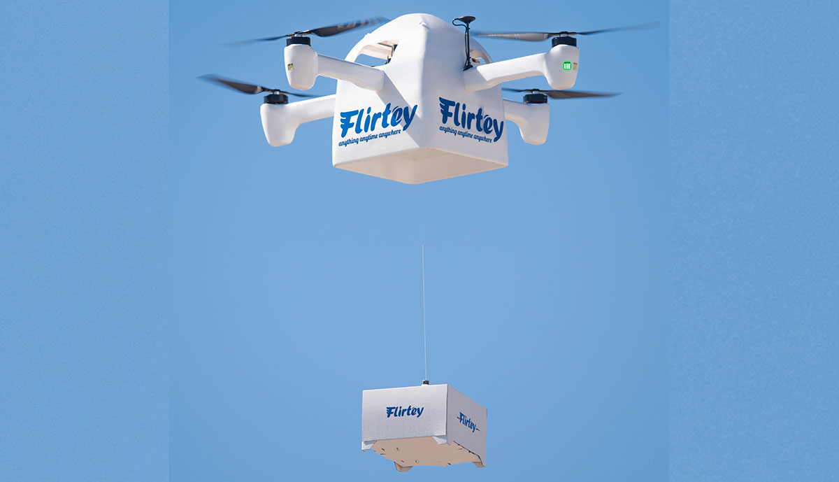 Flirtey Eagle Drone Delivery