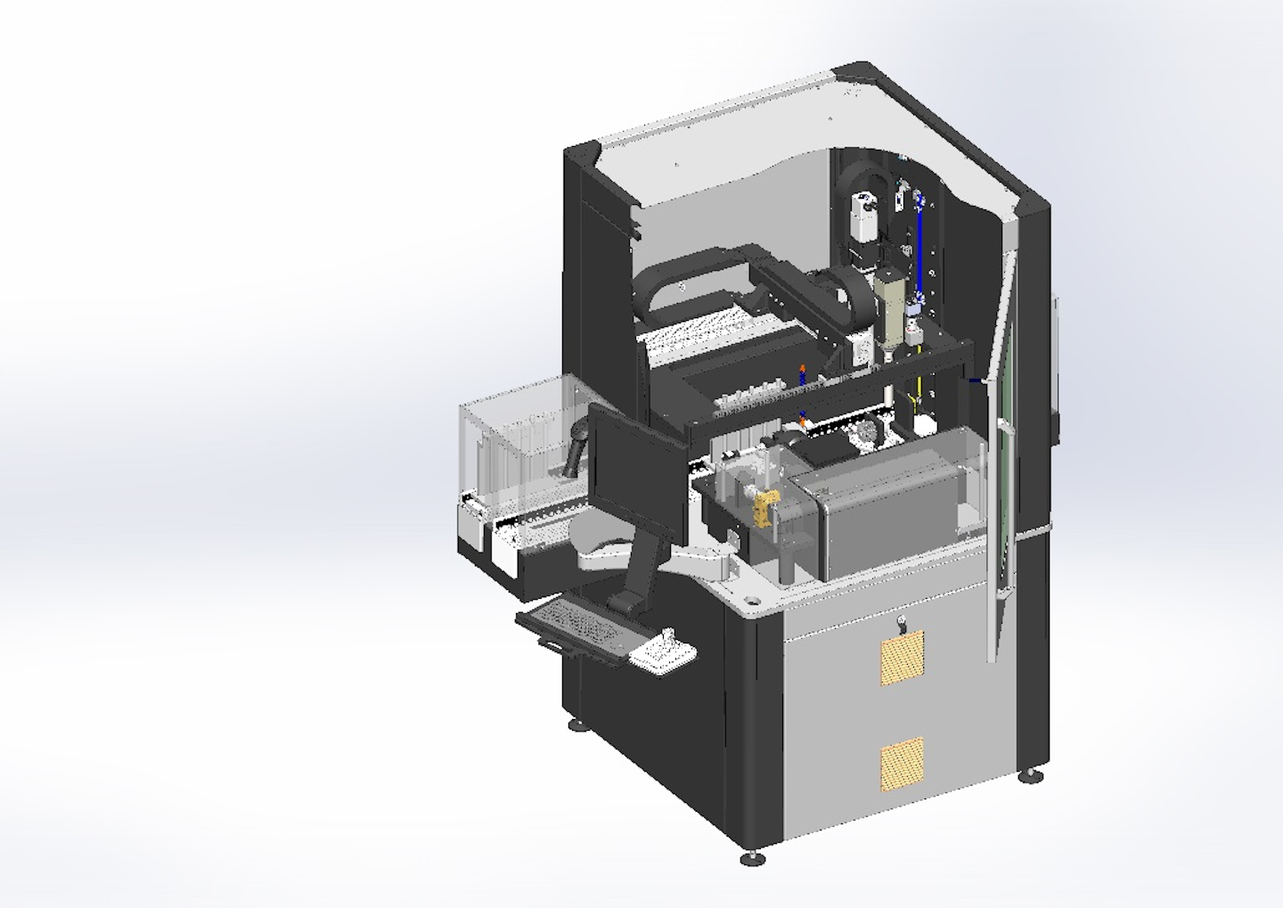 CAD crtanje laserskog sustava za rezanje.