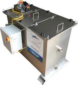 The SAS (Separate And Skim) Tank is a complete oil separation and removal solution for industrial process water and wastewater applications. It provides the opportunity (space and time) to efficiently separate and remove the oil. The oil-free water continues on its journey to be treated, reused or discharged. The SAS (Separate And Skim) Tank is a complete oil separation and removal solution for industrial process water and wastewater applications. It provides the opportunity (space and time) to efficiently separate and remove the oil. The oil-free water continues on its journey to be treated, reused or discharged.