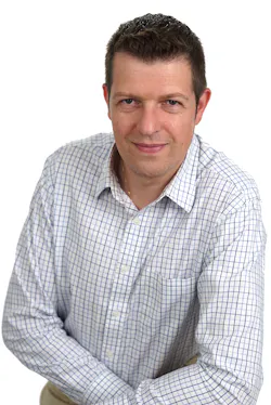 Loris Medart, fluid dispensing engineer and founder of SR-Tek. Loris Medart, fluid dispensing engineer and founder of SR-Tek.