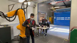 workers robot workers robot