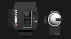 Mantle's P-200 printer and F-200 sintering furnace. Mantle's P-200 printer and F-200 sintering furnace.