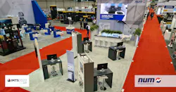 NUM Group's booth at IMTS 2022. NUM Group's booth at IMTS 2022.