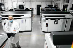 HP's Jet Fusion 3D printers, deployed at GKN Additive (Forecast 3D). HP's Jet Fusion 3D printers, deployed at GKN Additive (Forecast 3D).