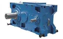 Delivering a modular, flexible design for optimum reliability and performance for hoist and crane applications, Nord's MAXXDRIVE XD series parallel industrial gear units have an extended center distance to allow for maximum space for the U-shape arrangement of the motor and rope drum on the same side of the gearbox. Delivering a modular, flexible design for optimum reliability and performance for hoist and crane applications, Nord's MAXXDRIVE XD series parallel industrial gear units have an extended center distance to allow for maximum space for the U-shape arrangement of the motor and rope drum on the same side of the gearbox.