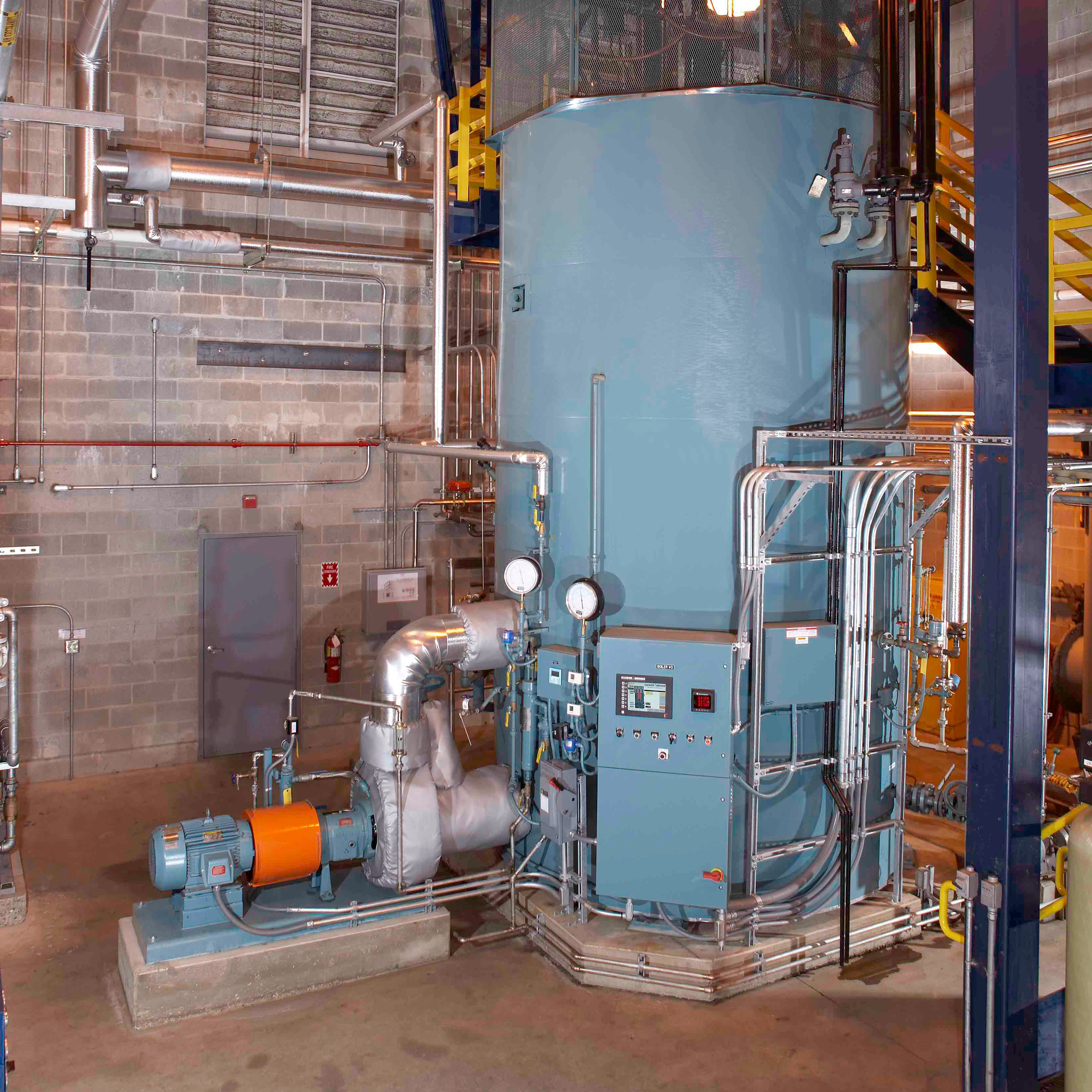 Electrode boilers like those from Acme Engineering are ideal for quickly and efficiently supplying auxiliary steam and hot water to meet surges in demand.