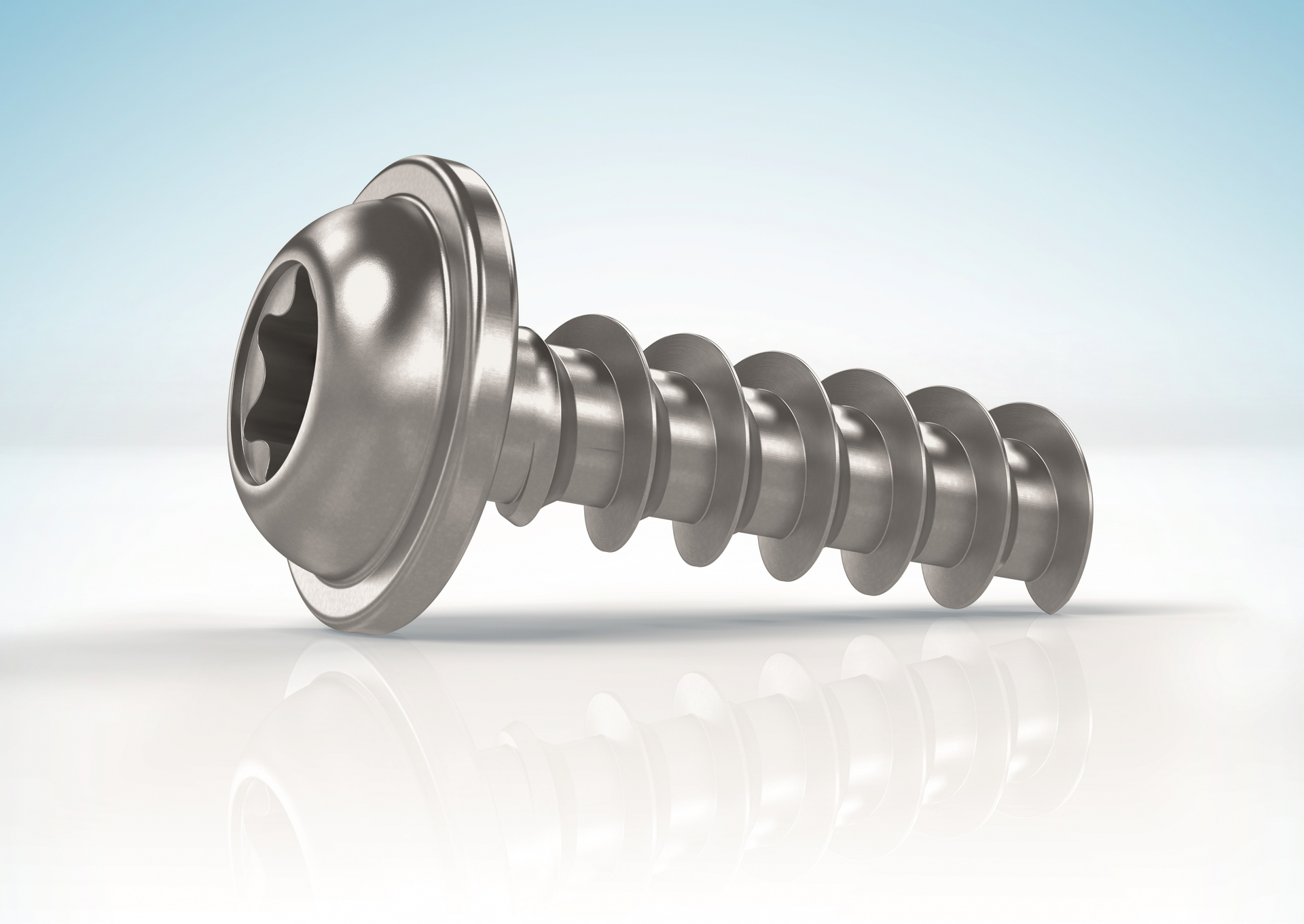 The optimized thread core of Remform screws increases the vibration resistance and the breaking torque of the screw, resulting in a more stable connection between the two parts of the joint.