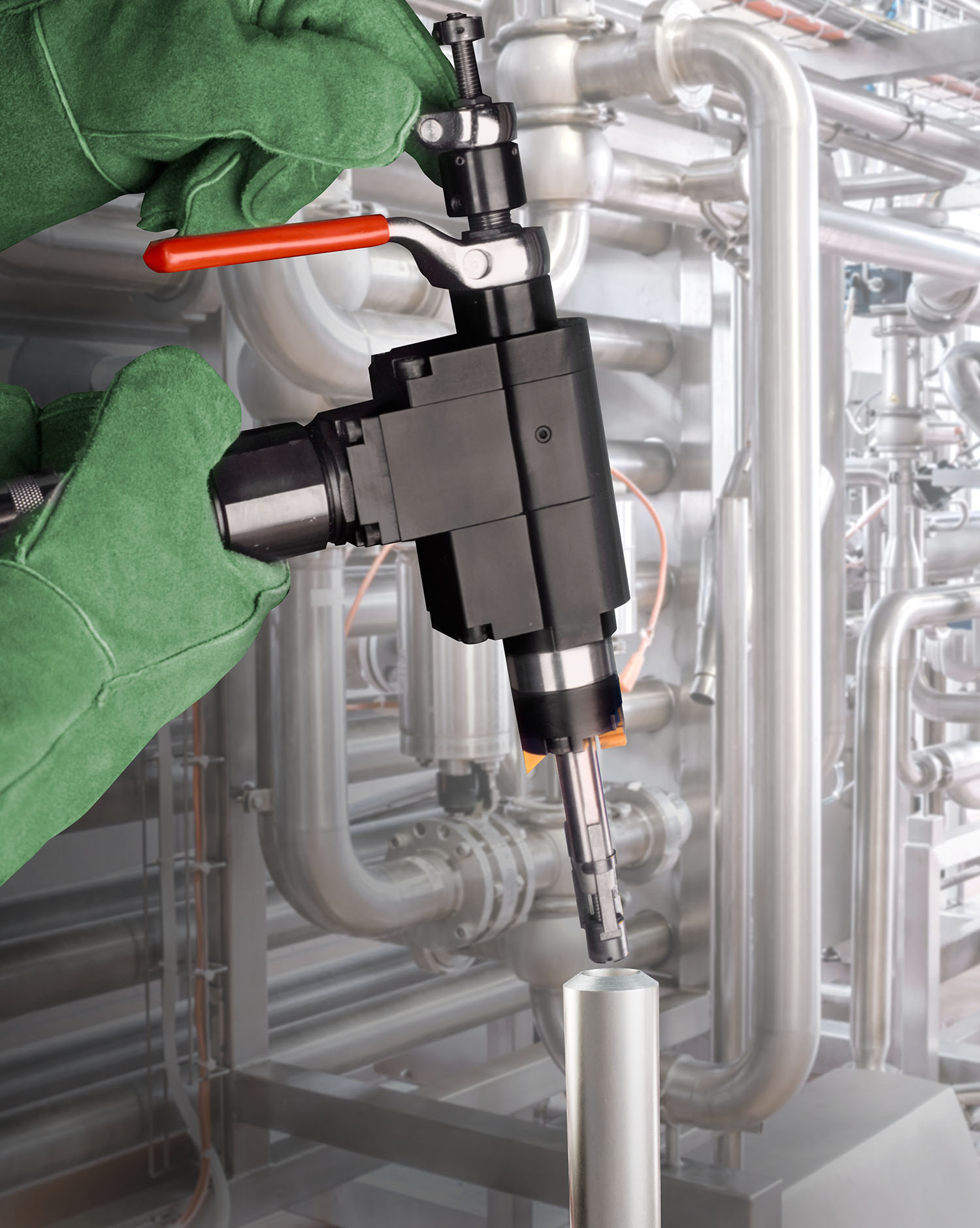 Ground MILLHOG Beveler