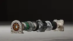 Kepler's proprietary planetary roll screw actuator. Kepler's proprietary planetary roll screw actuator.