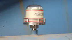 The Industrial Area Network node from Adaptive Wireless Solutions has batteries that last the life of the device. The Industrial Area Network node from Adaptive Wireless Solutions has batteries that last the life of the device.