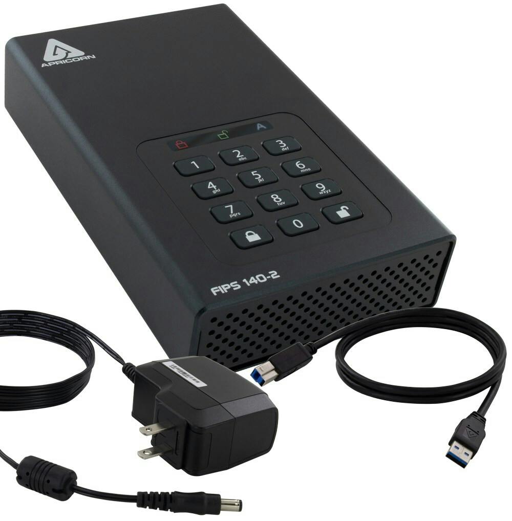 24TB USB encrypted drive