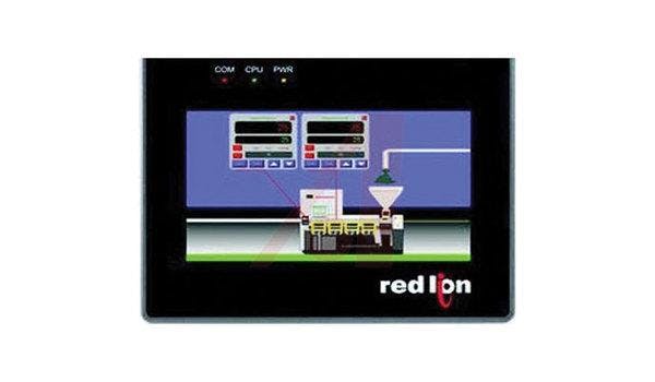 HMI, 4 in TFT Analog Touch Screen Terminal, 24VDC | New Equipment Digest