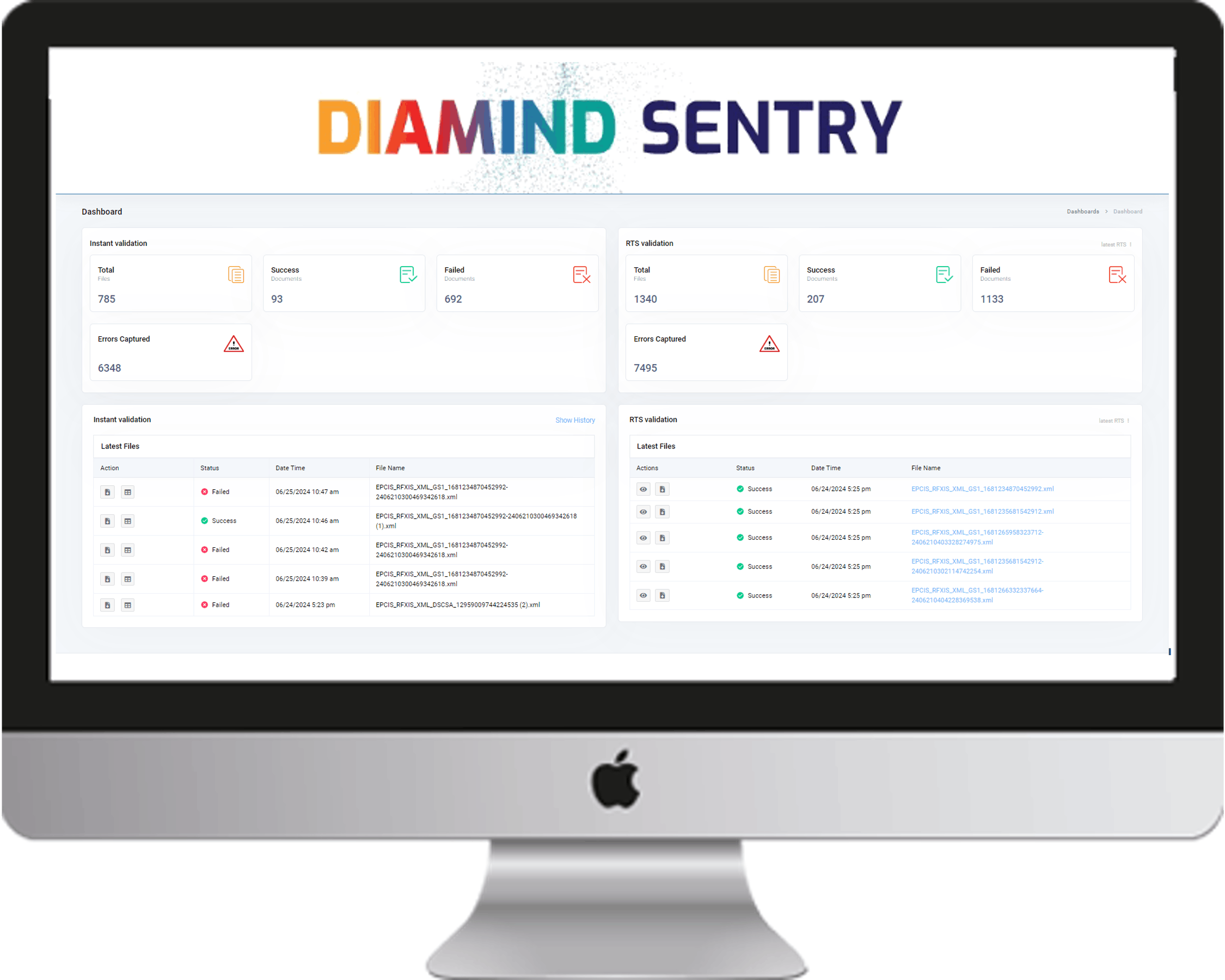 DIAMIND Sentry platform for pharma exceptions
