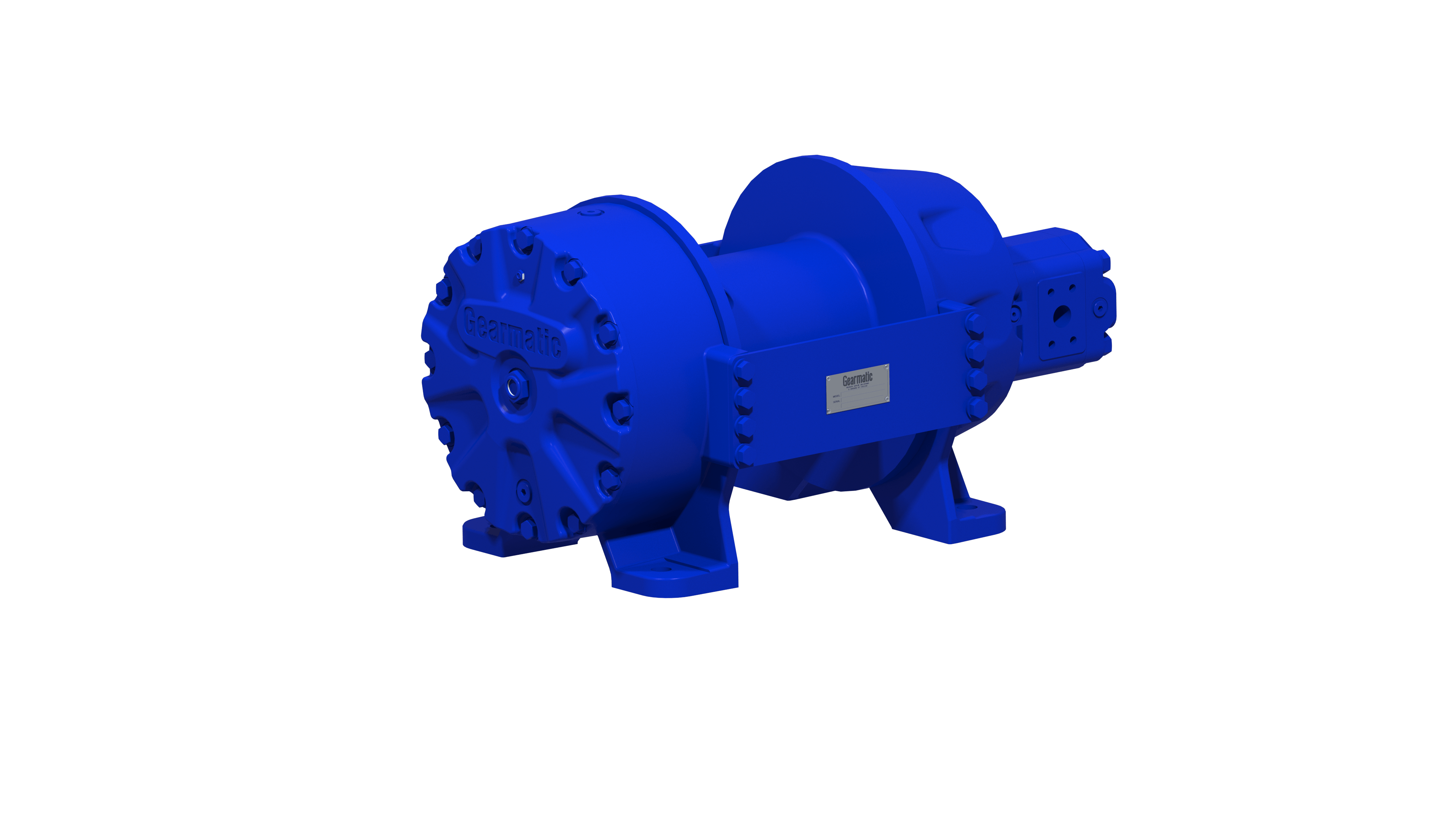 Gearmatic GM12A hydraulic planetary hoist for drilling