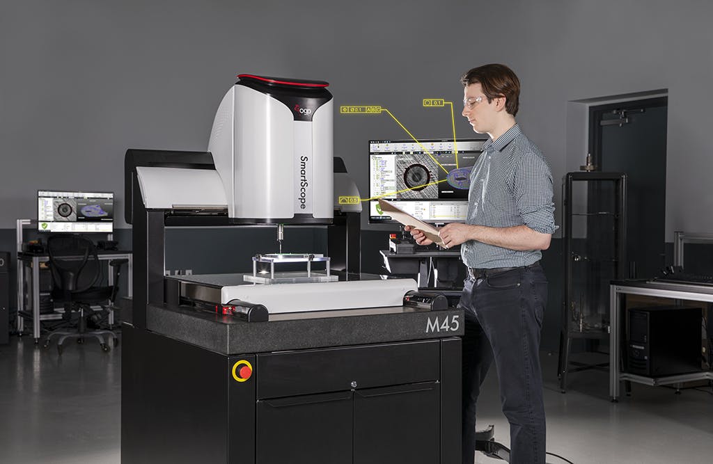 Optical Gaging Products (OGP) SmartScope M-Series family of 3D Multisensor Metrology Systems