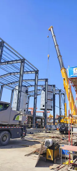 The ultra-efficient, electric boiler design eliminates many environmental issues associated with fuel-burning boilers, such as fuel fumes, fly ash, and large obtrusive exhaust stacks. The ultra-efficient, electric boiler design eliminates many environmental issues associated with fuel-burning boilers, such as fuel fumes, fly ash, and large obtrusive exhaust stacks.