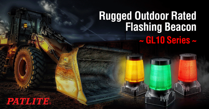 Patlite Corporation GL10 Series of beacons
