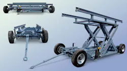 ATI Mobile Lift trailer for fighter jet ATI Mobile Lift trailer for fighter jet