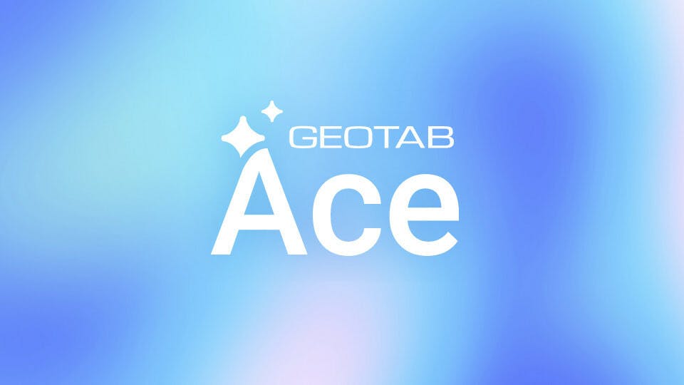 Geotab Ace Generative AI copilot for fleets