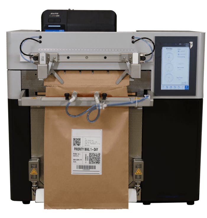 PAC Machinery Rollbag R985 tabletop auto bagger