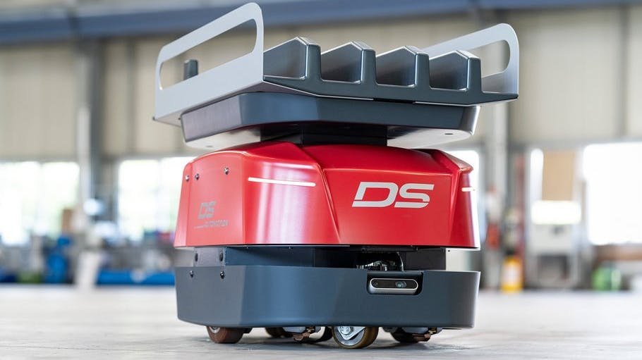 ProMat 2025: AMY Autonomous Mobile Robot for Small Load Transporting