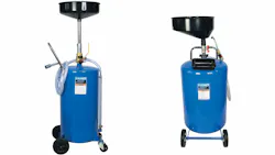 Pressurized, Metal Oil Drains in 18 and 30 Gallon Capacities (KTI74552 & KTI4553HD) Pressurized, Metal Oil Drains in 18 and 30 Gallon Capacities (KTI74552 & KTI4553HD)