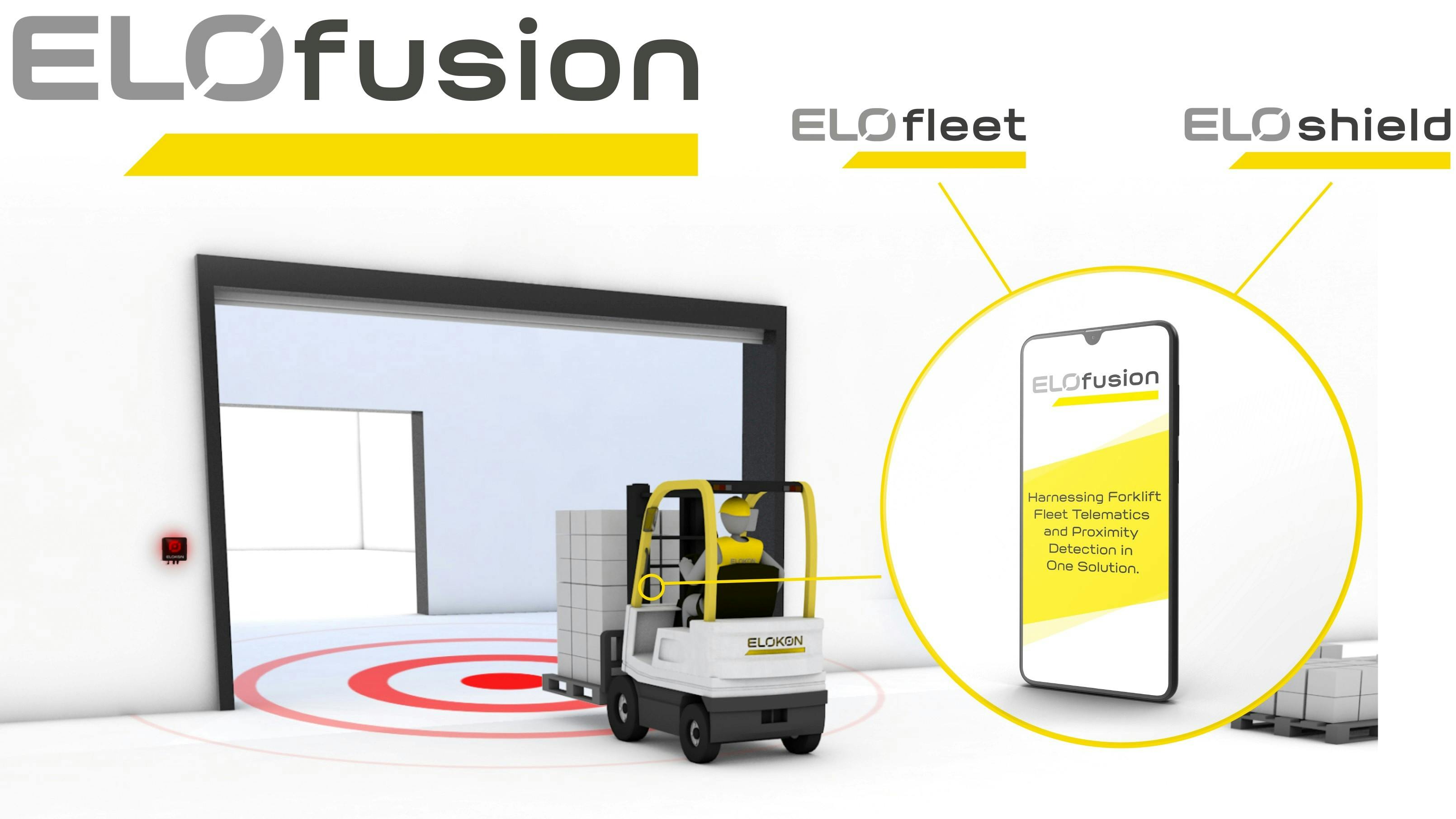 ELOKON ELOfusion safety platform for forklifts